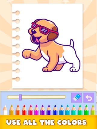 My Coloring Pages Game screenshot