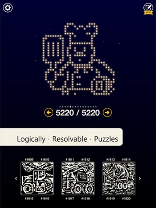 Nonogram galaxy screenshot