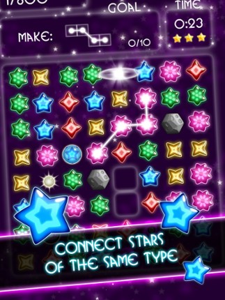 Pop Stars - Connect, Match and Blast the Space Elements screenshot