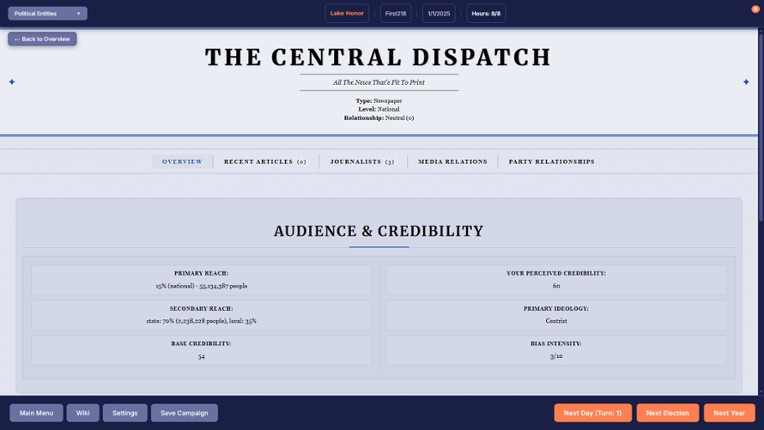 StateOS: The Political Sandbox screenshot