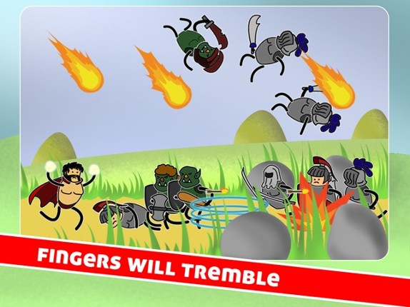 Swipe Heroes - The Endless Medieval Gauntlet screenshot