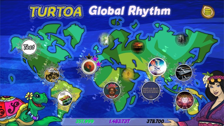 Turtoa: Global Rhythm screenshot
