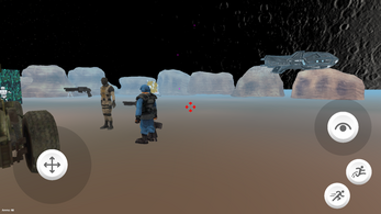 War on Mars 3d Image