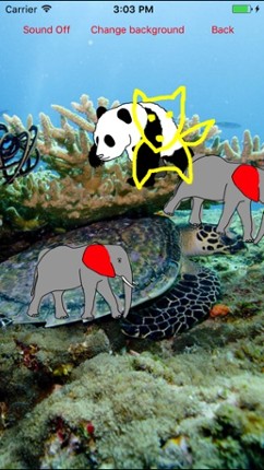 Zoo Animal Movin Coloring Book screenshot