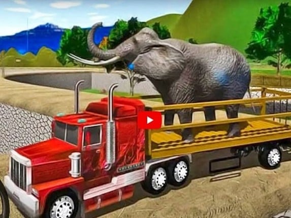 Animal Simulator Truck Transport 2020 Game Cover