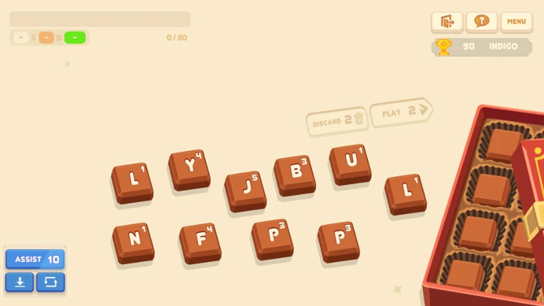 Chocoletters screenshot