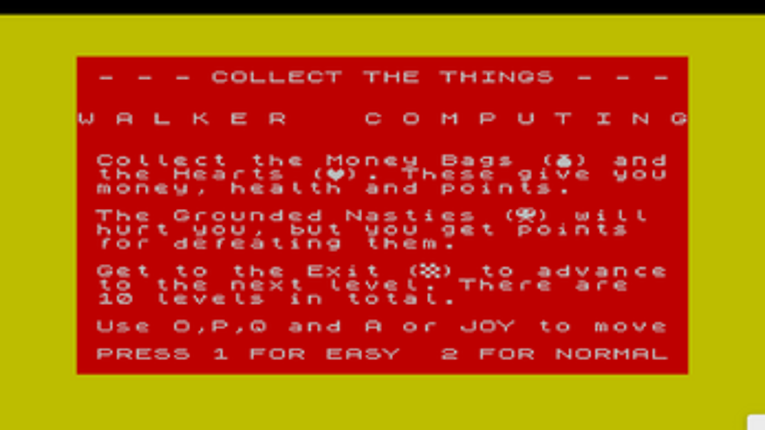 Collect the things by Walker Computing Image
