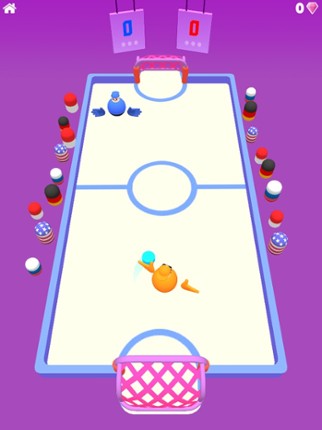 Crazy Hockey 3D screenshot