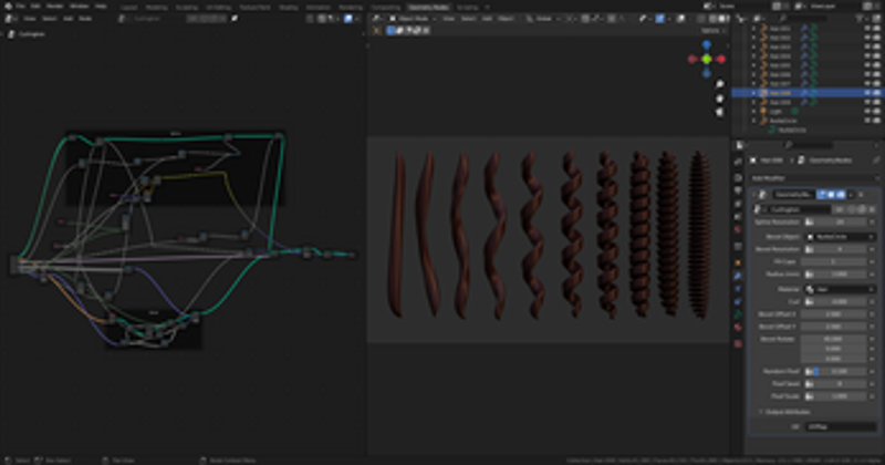 Curling Iron, for Blender 3.X Image
