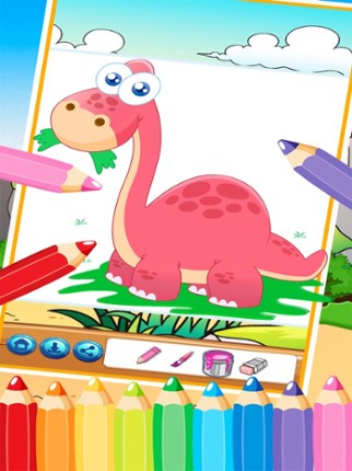 Dinosaur Coloring Book 3 - Dino Color for kid screenshot