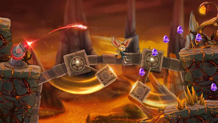 Fin Ancient Mystery platformer Image