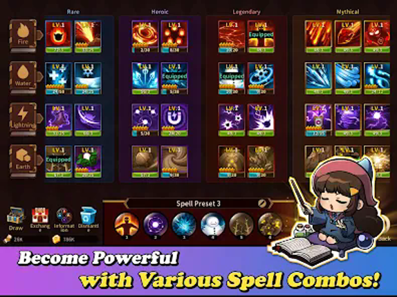 The Wizard Diary : Idle RPG Image