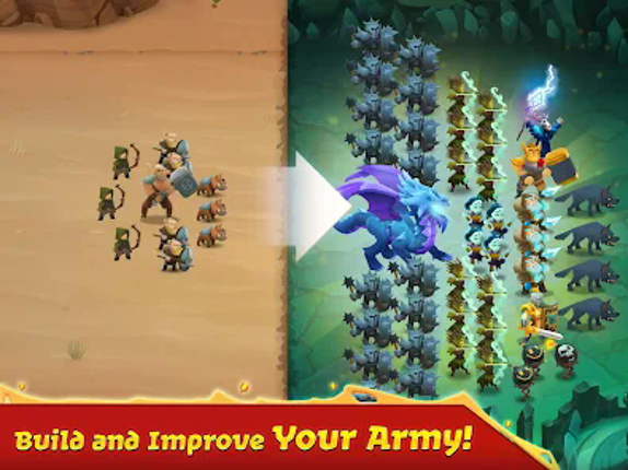 Battle Legion: Mass Troops RPG screenshot