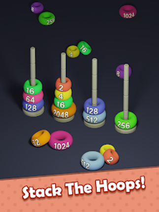 2048 Sort Stack Merge screenshot