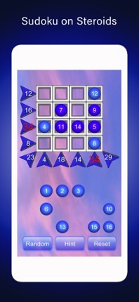 Magic Hexagon Number Puzzle screenshot