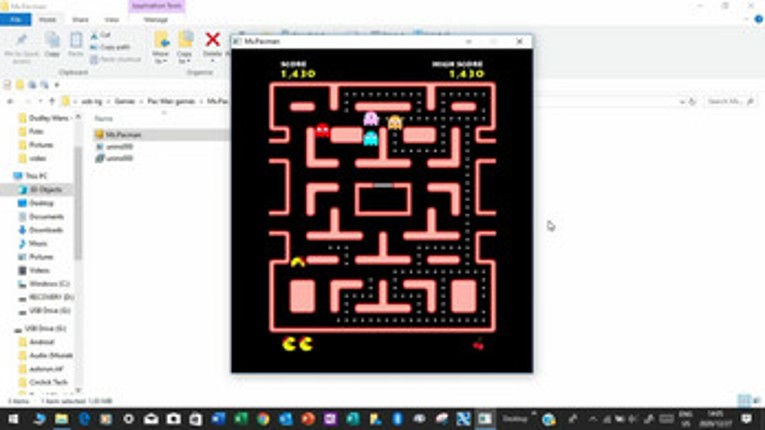 MS PAC-MAN Image