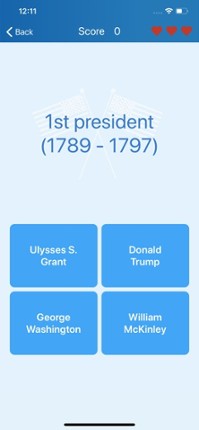 Presidents of the USA - quiz Image