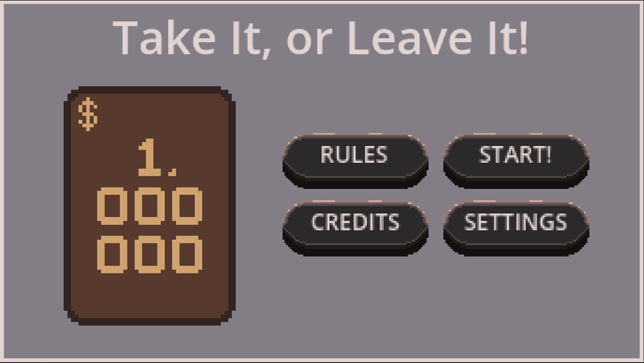 Games like Take It, or Leave It!