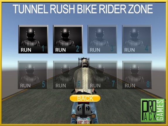 Tunnel Rush Motor Bike Rider Wrong Way Dander Zone Image