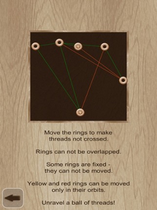 Untangle. Rings and Lines Image