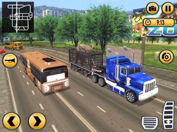 Zoo Animals Pet - Happy Truck screenshot