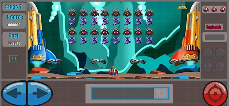 Zukon Invaders screenshot