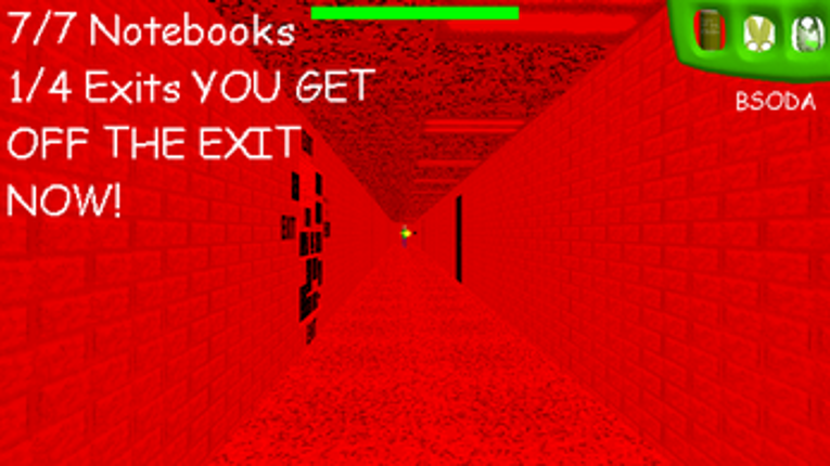 Baldi Has A Gold Frying Pan!! screenshot