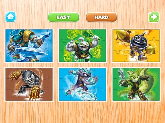 Cartoon Puzzle For Kid – Jigsaw Puzzles Box for Skylanders Edition - Kid Toddler and Preschool Education Games Image
