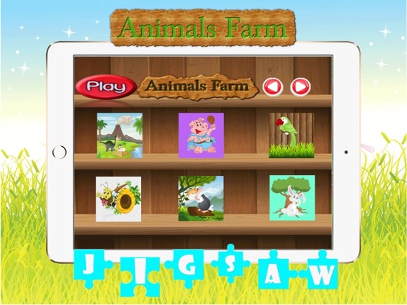 Cute Animals Farm Jigsaw Puzzles – Magic Amazing HD Puzzle Game Free for Kids and Toddler Learning Games screenshot