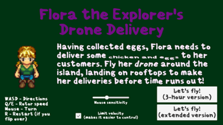 Flora's Drone Delivery screenshot