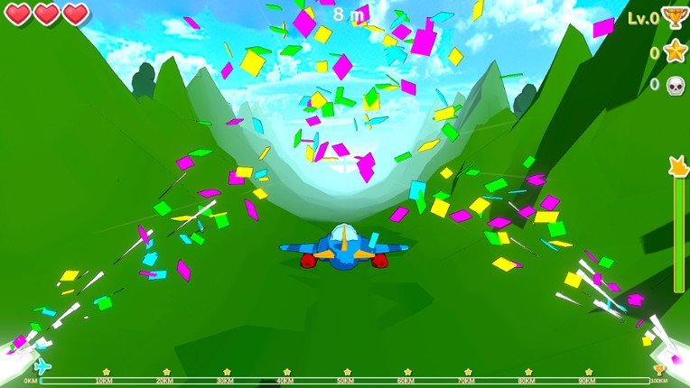 Fly Over! 100KM! Mountains! screenshot