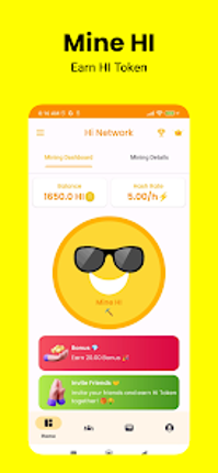 Hi Network screenshot