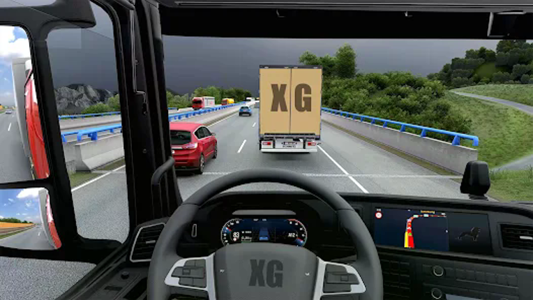 US Truck Driving Transport 3D screenshot