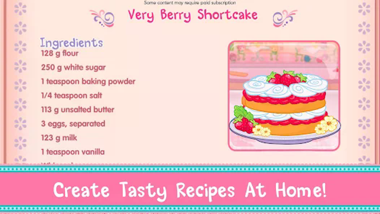 Strawberry Shortcake Bake Shop screenshot