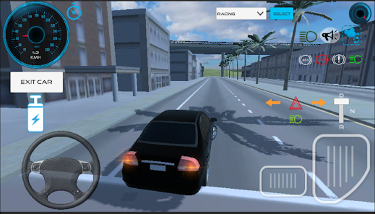 Honda Civic Car Game screenshot