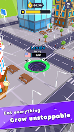 Hole Hungry: Go Bigger screenshot