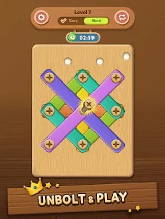 Royal Bolt : Screw Puzzle Image