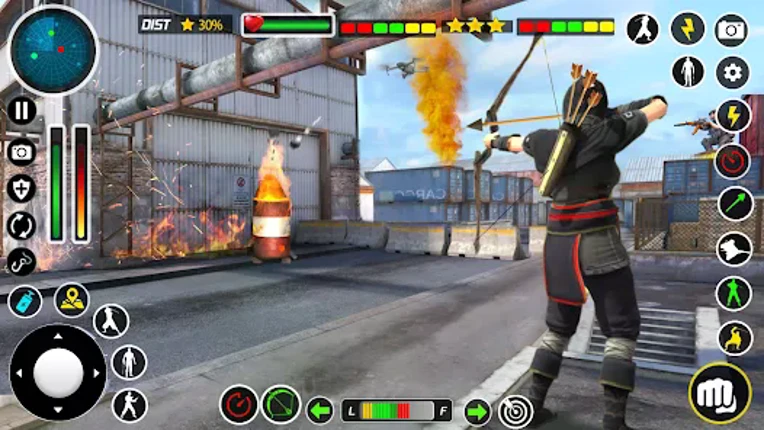 Ninja Archer Assassin Shooter screenshot