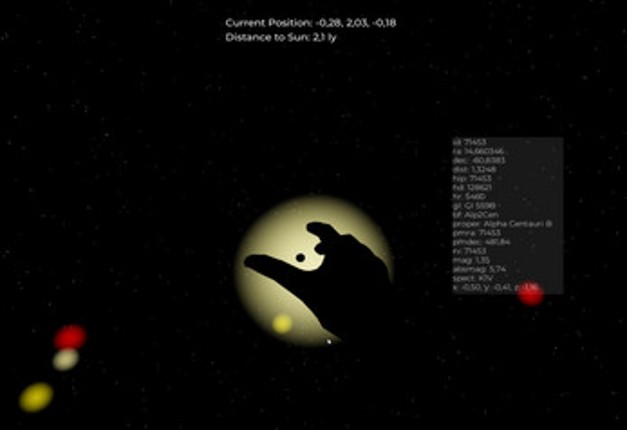 Hipparcos Catalog VR (Oculus Rift/Quest - Pico) screenshot