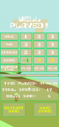 InfiniGolf screenshot