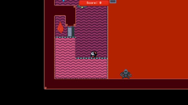 One-life astronaut: 2D Platformer Image