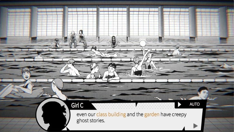 Ghost in the pool screenshot