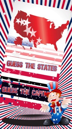 Guess The Flag And Geography Map Of 50 US States screenshot
