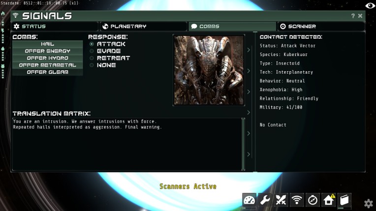 Ironseed 3 : Vigil screenshot