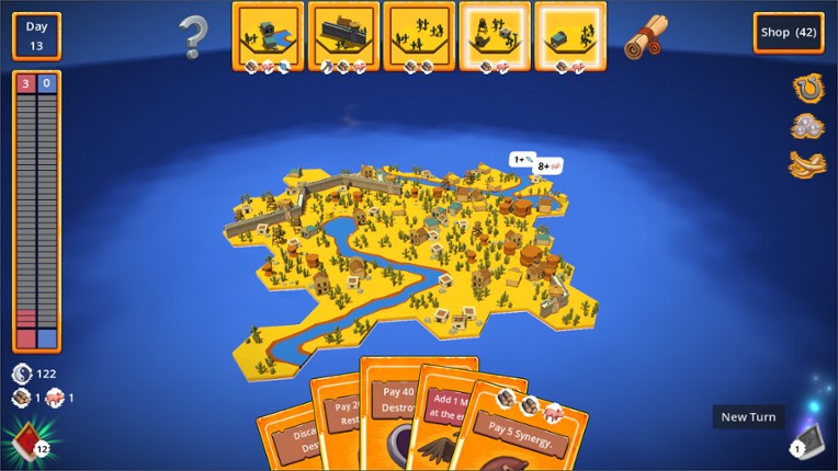 Kingdom of Cards and Tiles screenshot