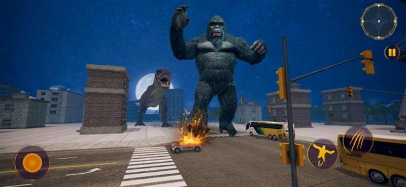 Monster Fights Kong-Kaiju Rush Image