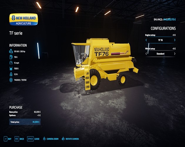 Games like New Holland TF 76 /78