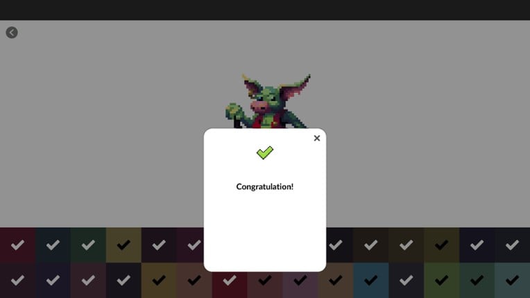 Pixel Art Monster - Color by Number screenshot