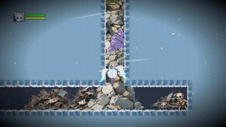 SnowKnight: Super Strength, Big Head, Twin Tails screenshot