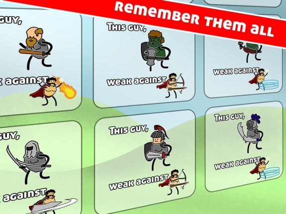 Swipe Heroes - The Endless Medieval Gauntlet screenshot